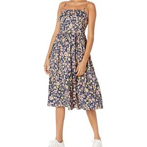 Goodthreads Women's Georgette Smock-Back Cami Midi Dress - M
